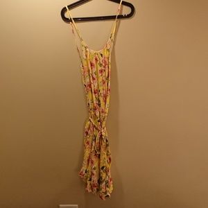 Yellow Floral Dress